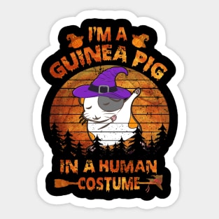 Guinea Pig Halloween Costumes (45) Sticker